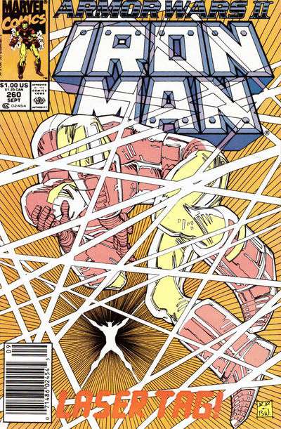 Iron Man (1st Series) #260 Newsstand Edition