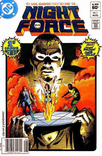 Night Force #1 Newsstand Edition