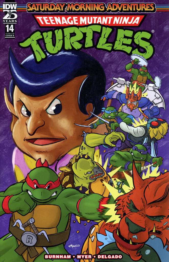Teenage Mutant Ninja Turtles: Saturday Morning Adventures Continued #14 Variation B
