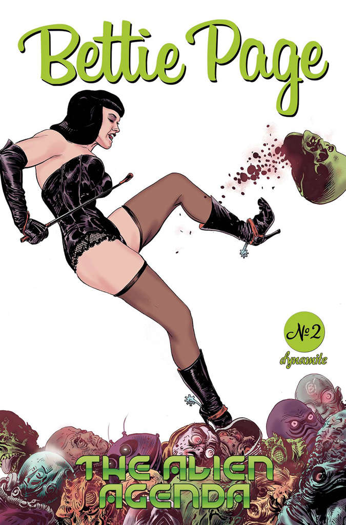 Bettie Page and the Alien Agenda #2 Variation D
