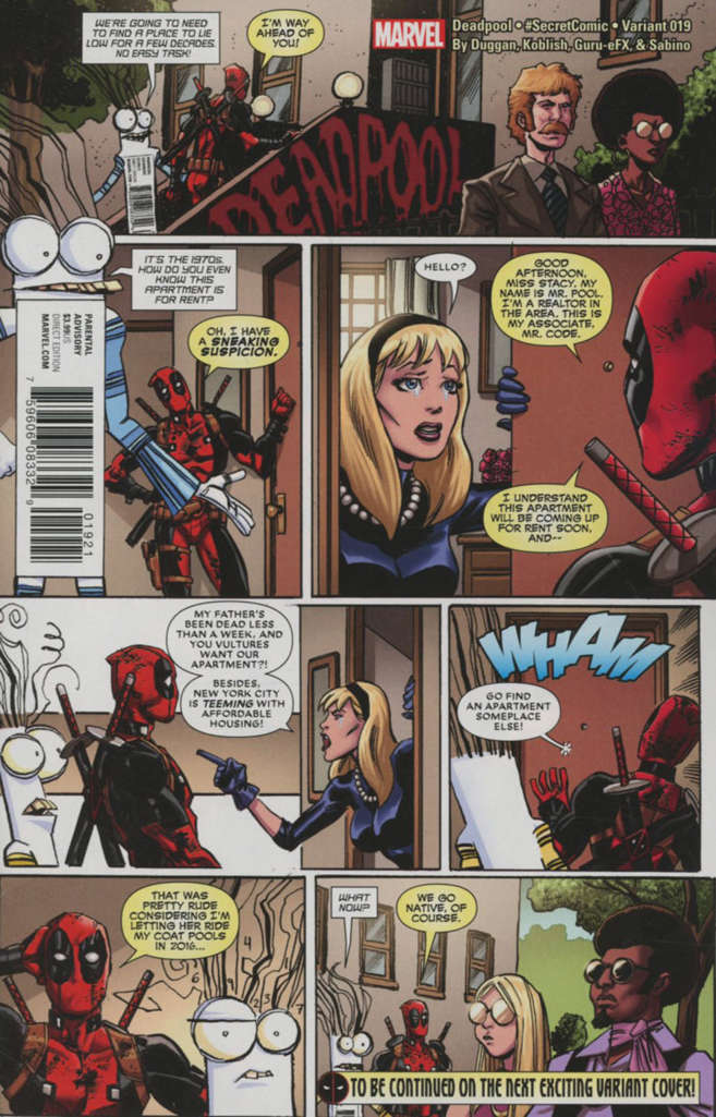 Deadpool (5th Series) #19 Variation A