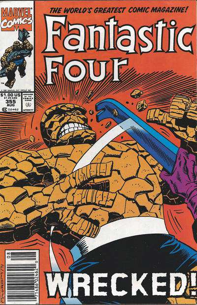 Fantastic Four (Vol. 1) #355 Newsstand Edition