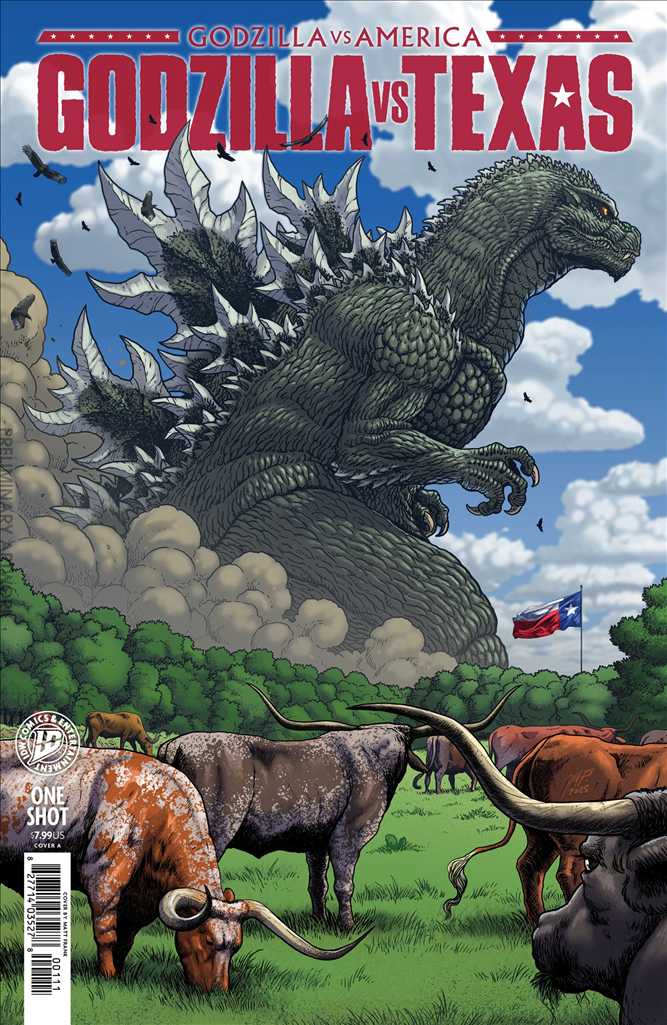 Godzilla Vs. America: Texas #1 Variation A