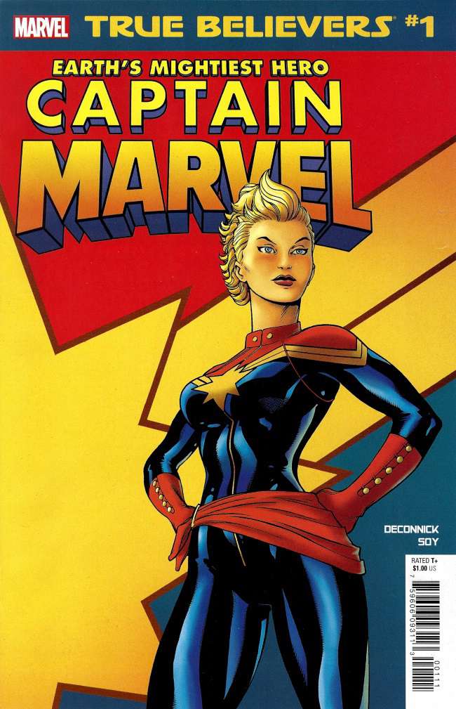 True Believers: Captain Marvel—Earths Mightiest Hero #1