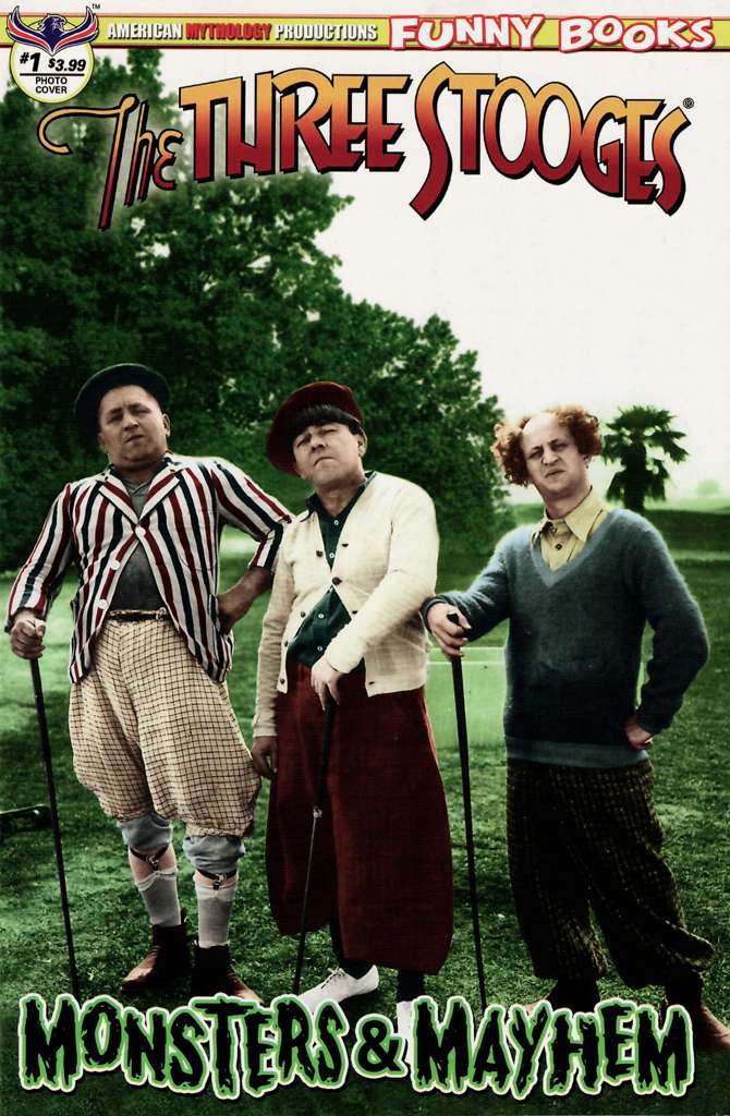 The Three Stooges: Monsters & Mayhem #1 Variation A