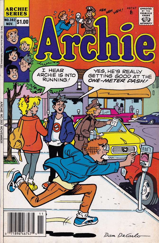 Archie #382 Newsstand Edition