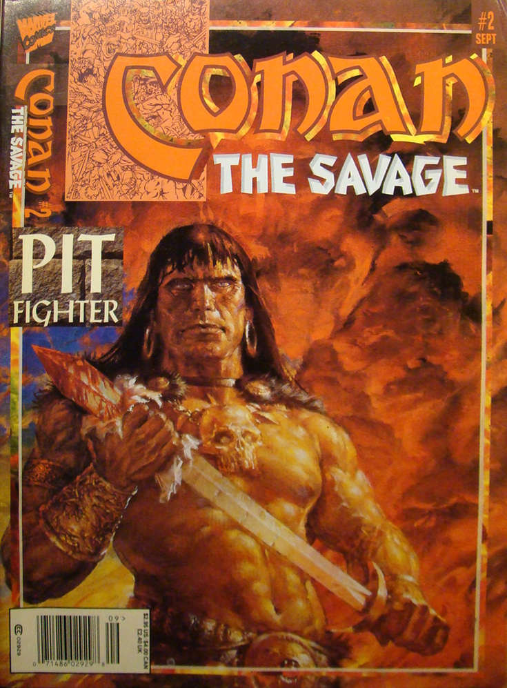 Conan the Savage #2 Newsstand Edition
