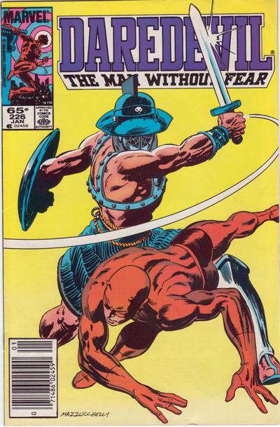 Daredevil #226 Newsstand Edition