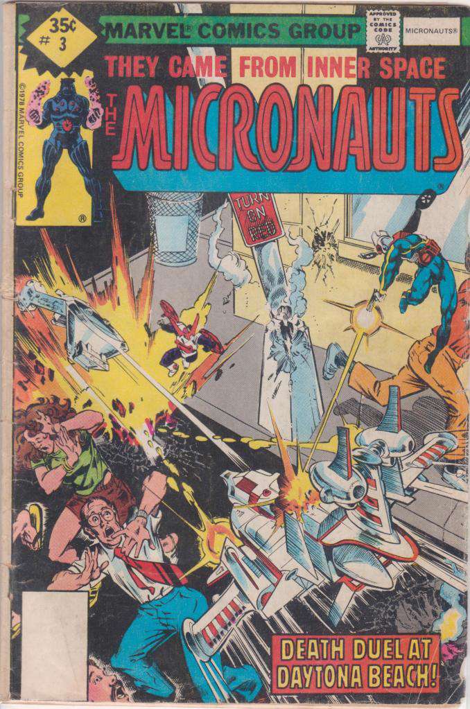 Micronauts (Vol. 1) #3  - 2nd printing