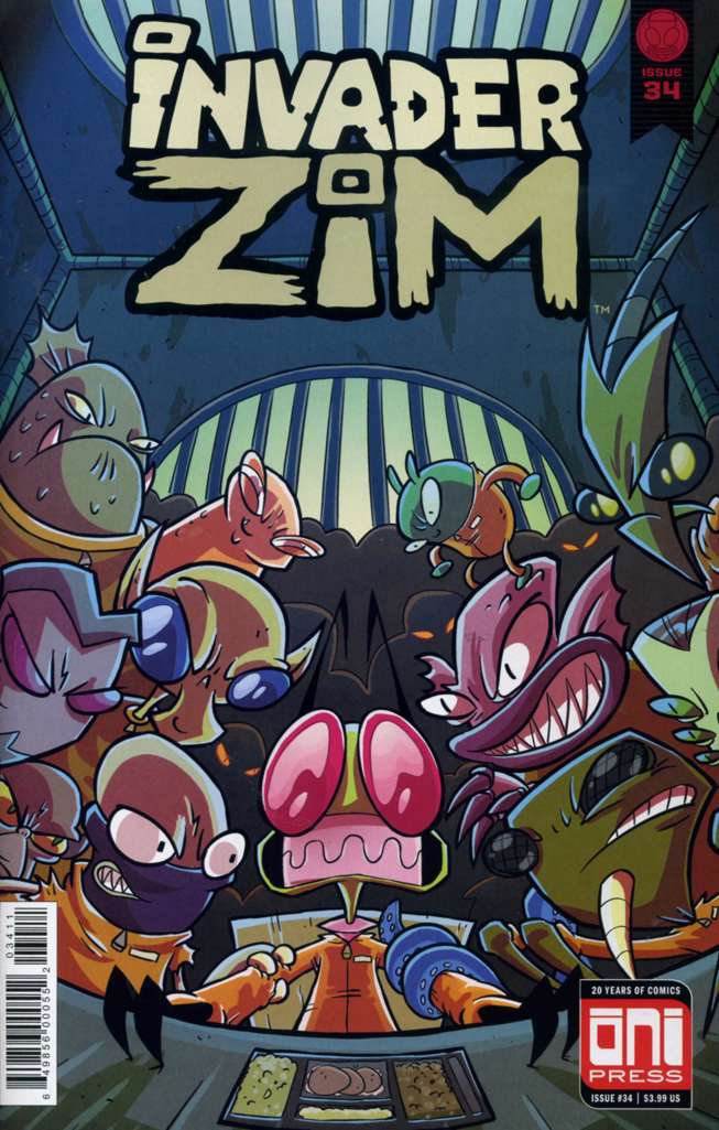 Invader Zim #34 Variation A