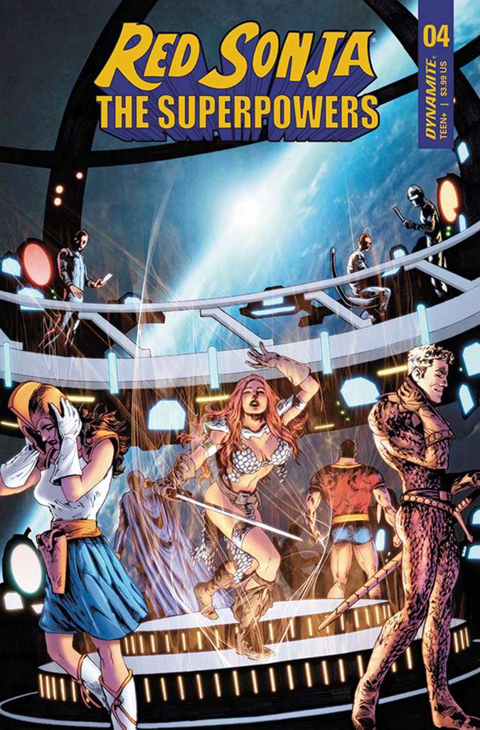 Red Sonja: The Superpowers #4 Variation D