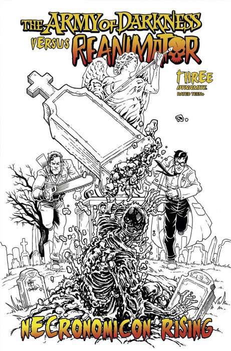The Army of Darkness Vs. Reanimator: Necronomicon Rising #3 Variation L