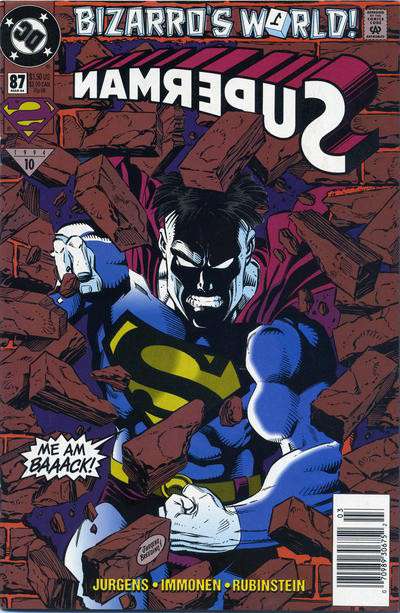 Superman (2nd Series) #87 Newsstand Edition