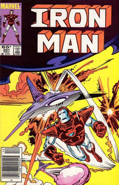 Iron Man (1st Series) #201 Newsstand Edition