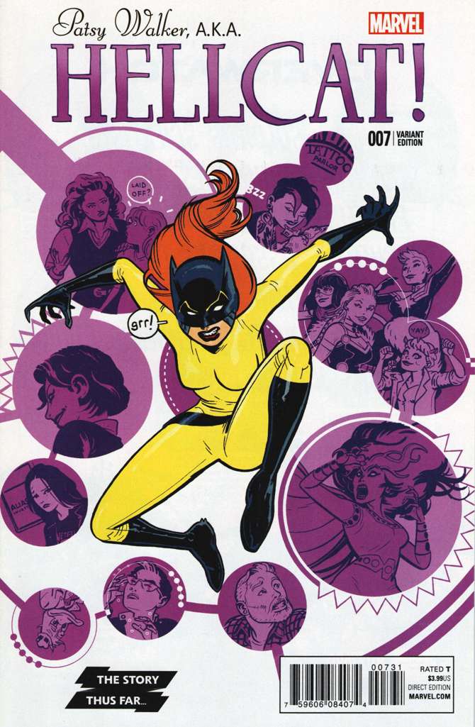 Patsy Walker, A.K.A. Hellcat! #7 Variation A