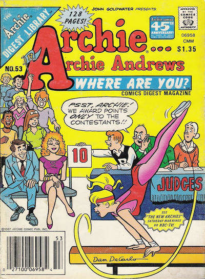 Archie…Archie Andrews, Where Are You? Digest Magazine #53