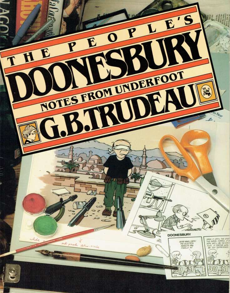 The People’s Doonesbury Book #1  - 2nd printing
