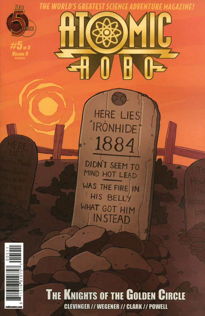 Atomic Robo and the Knights of the Golden Circle #5