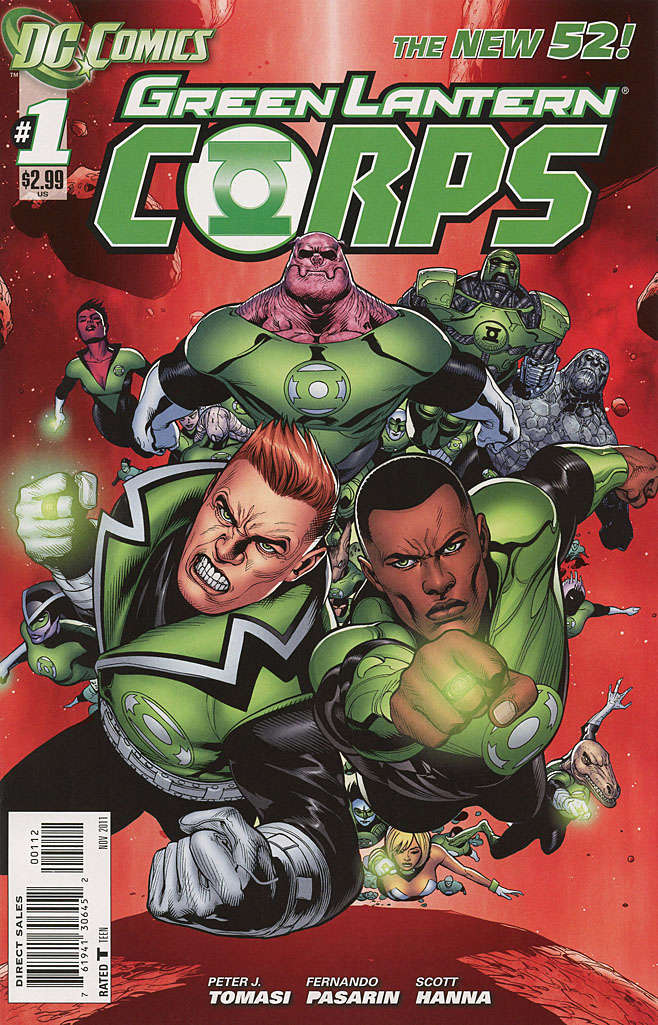 Green Lantern Corps (3rd Series) #1  - 2nd printing
