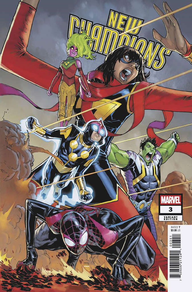 New Champions #3 Variation D