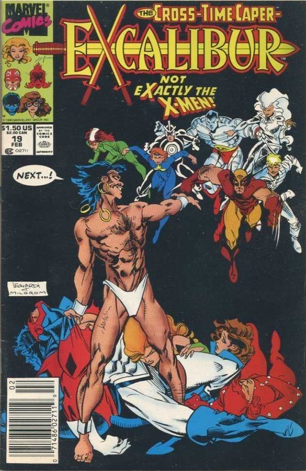 Excalibur #19 Newsstand Edition