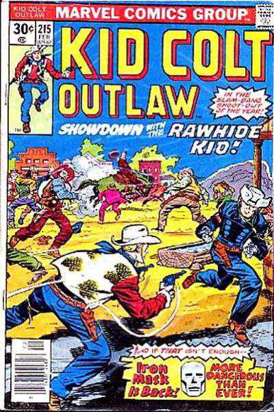 Kid Colt Outlaw #215