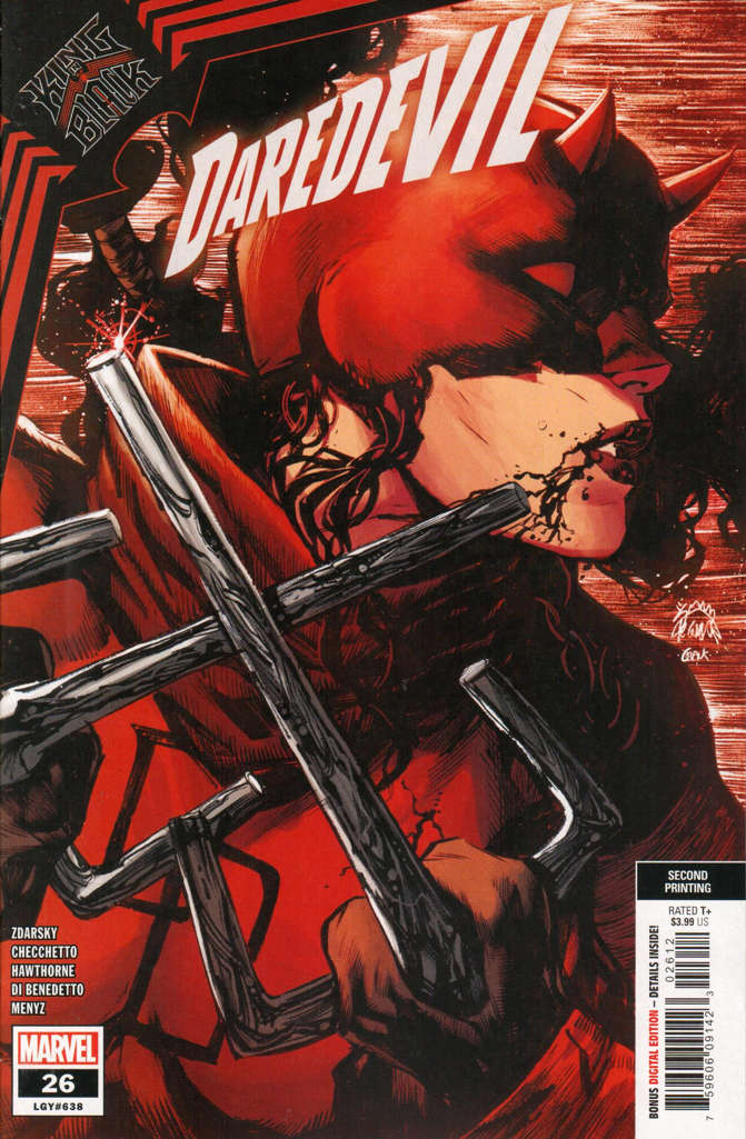 Daredevil (6th Series) #26  - 2nd printing