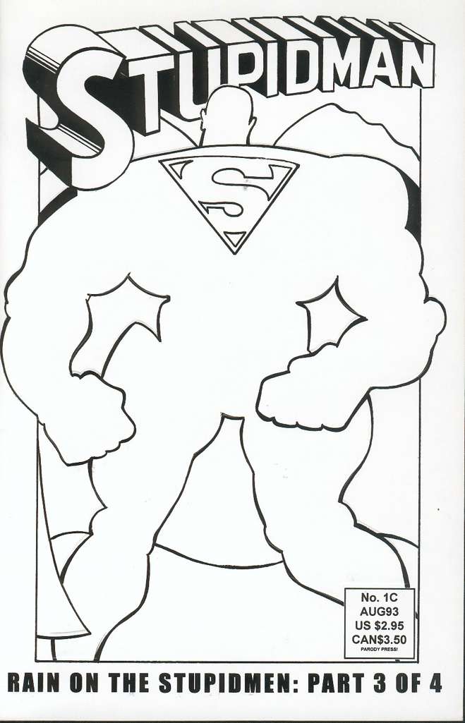Stupidman: Rain on the Stupidmen #1 Variation C