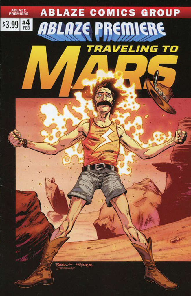 Traveling to Mars #4 Variation D