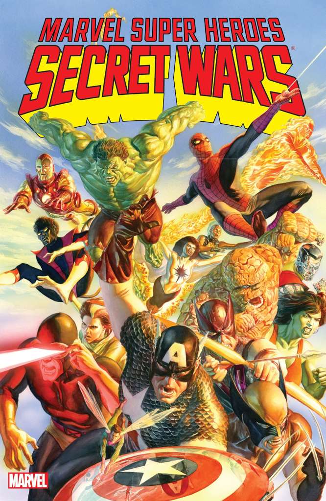 Marvel Super Heroes Secret Wars Book #1  - 4th printing