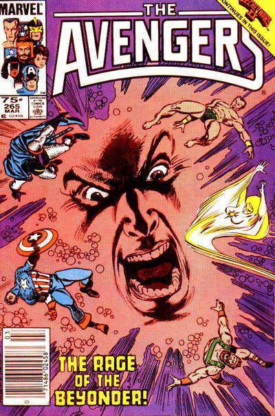 The Avengers #265 Newsstand Edition