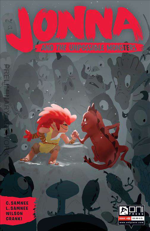 Jonna and the Unpossible Monsters #8 Variation B