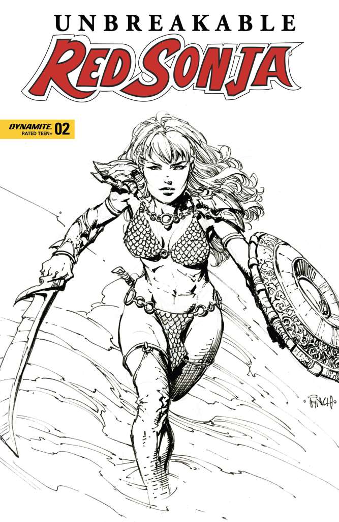 Unbreakable Red Sonja #2 Variation D