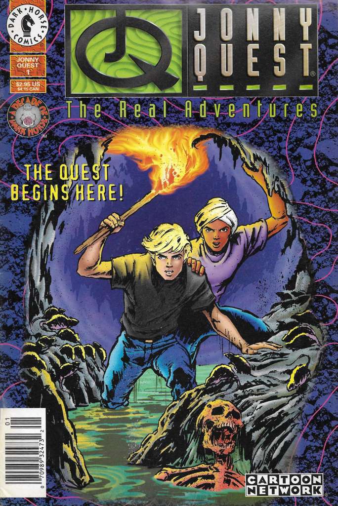The Real Adventures of Jonny Quest #1 Newsstand Edition