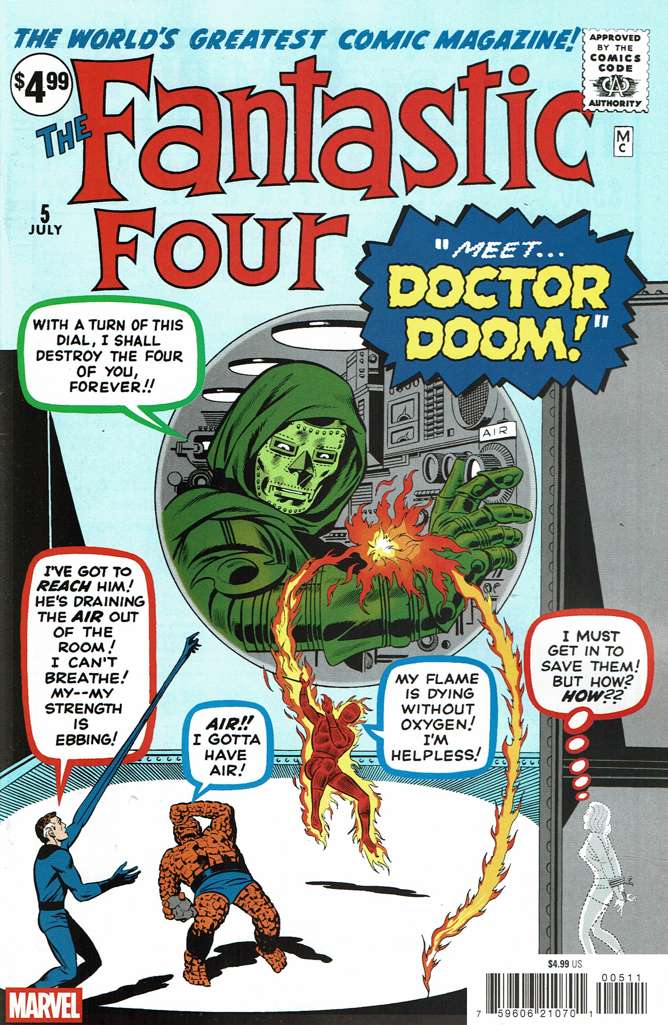 Fantastic Four (Vol. 1) #5 Variation A