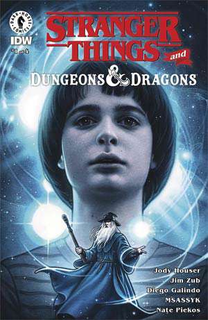 Stranger Things/D&D Crossover #1 Variation B