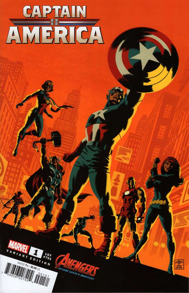 Captain America (11th Series) #1 Variation D