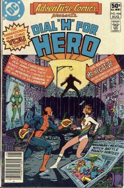 Adventure Comics #484 Newsstand Edition