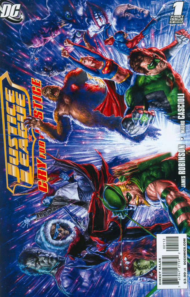 Justice League: Cry for Justice #1  - 2nd printing