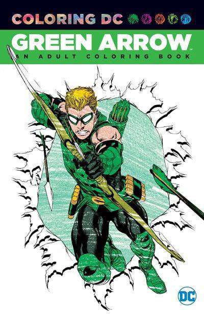 Green Arrow: An Adult Coloring Book