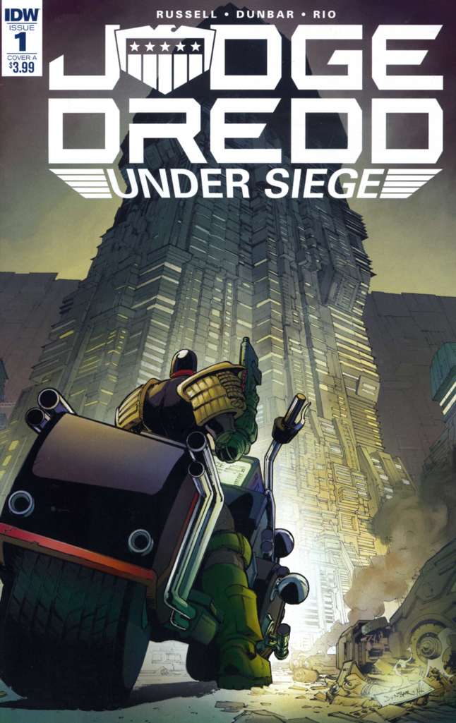 Judge Dredd: Under Siege #1 Variation A