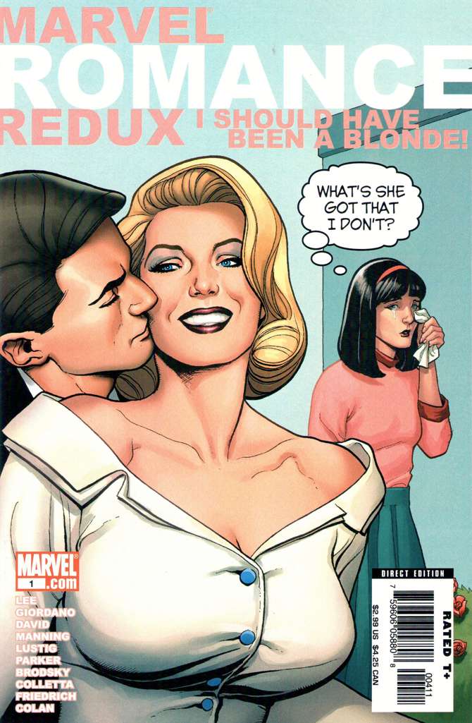 Marvel Romance Redux: I Should Have Been a Blonde