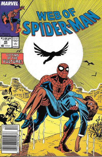 The Web of Spider-Man #45 Newsstand Edition