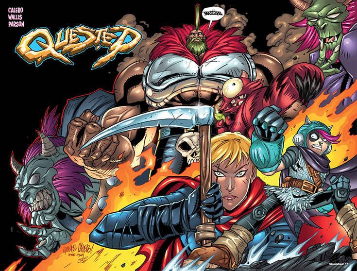 Quested (Massive, Vol. 2) #1 Variation D