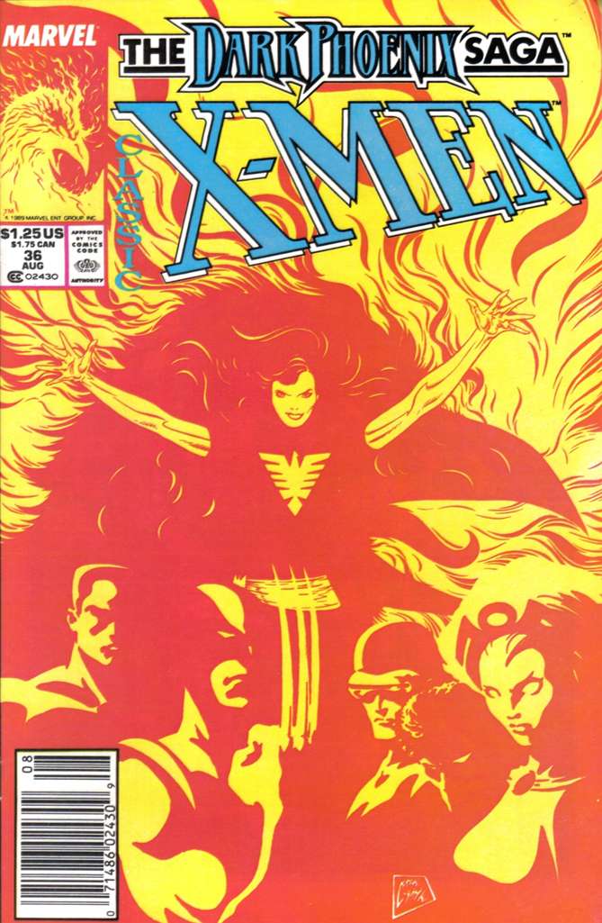 Classic X-Men #36 Newsstand Edition