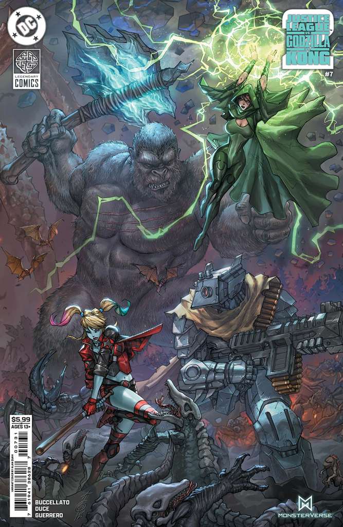 Justice League Vs. Godzilla Vs. Kong 2 #7 Variation C