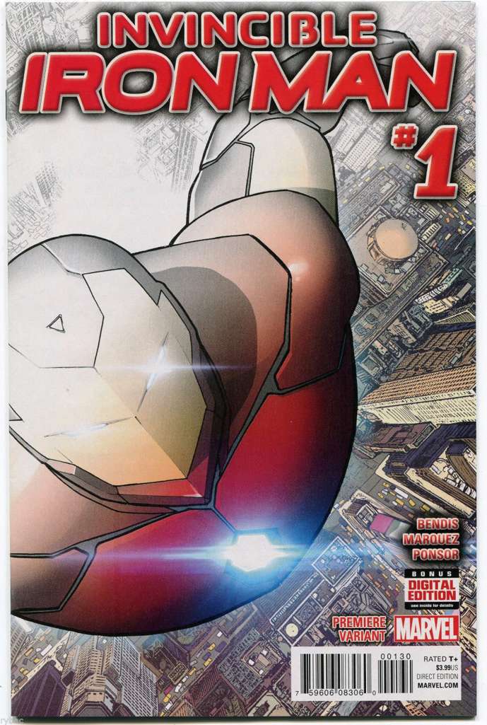 Invincible Iron Man (2nd Series) #1 Variation 30