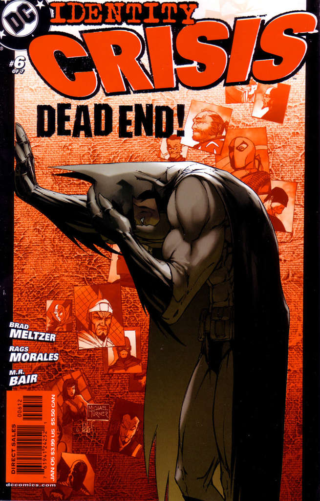 Identity Crisis #6  - 2nd printing