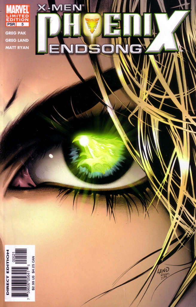 X-Men: Phoenix—Endsong #5  - 2nd printing