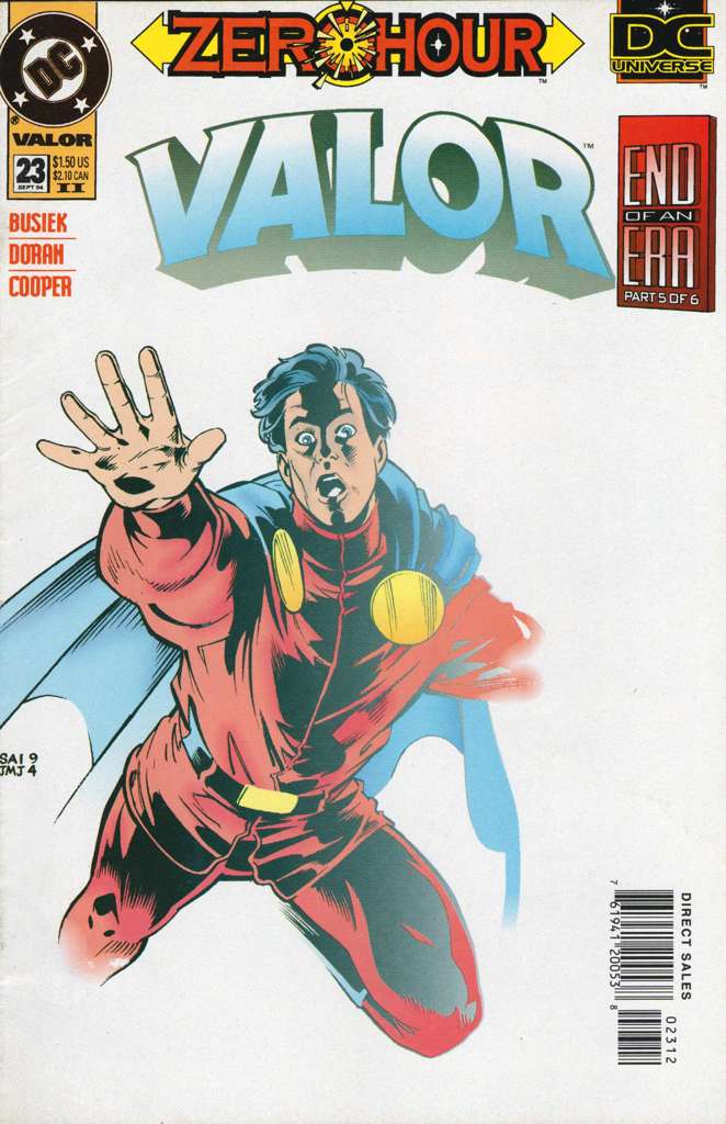 Valor (DC) #23  - 2nd printing
